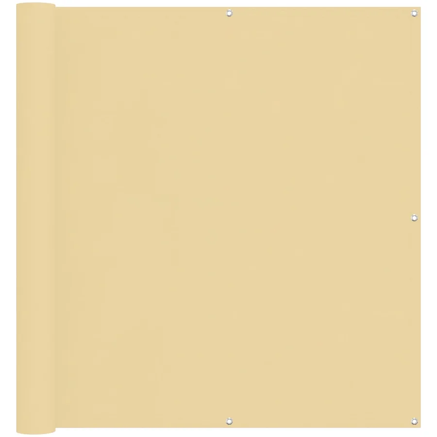 Écran de balcon Sable 110 x 800 cm Tissu Oxford - 2