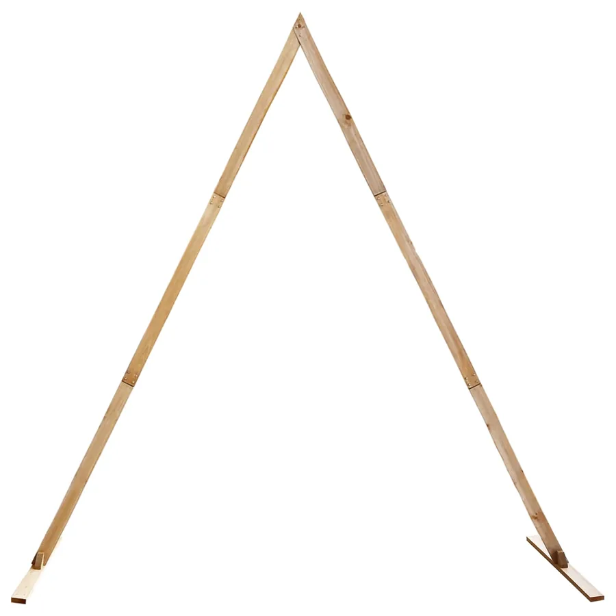 Arche de mariage Marron Clair 202 x 95 x 254 cm - 2