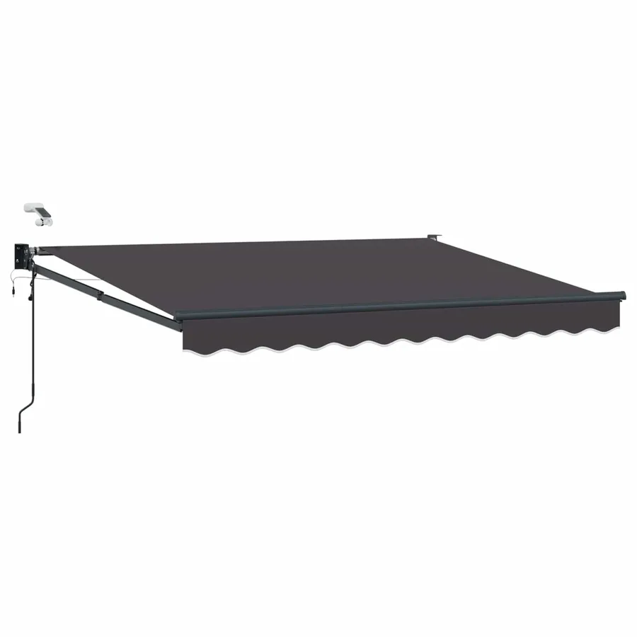 Auvent rétractable électrique Anthracite 3 x 2,5 m - 2