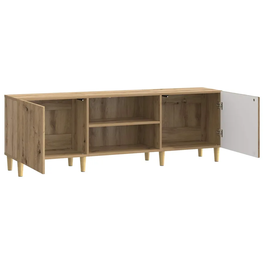 Meuble TV 150 x 31 x 50 cm Chêne artisanal Bois d'ingénierie - 5