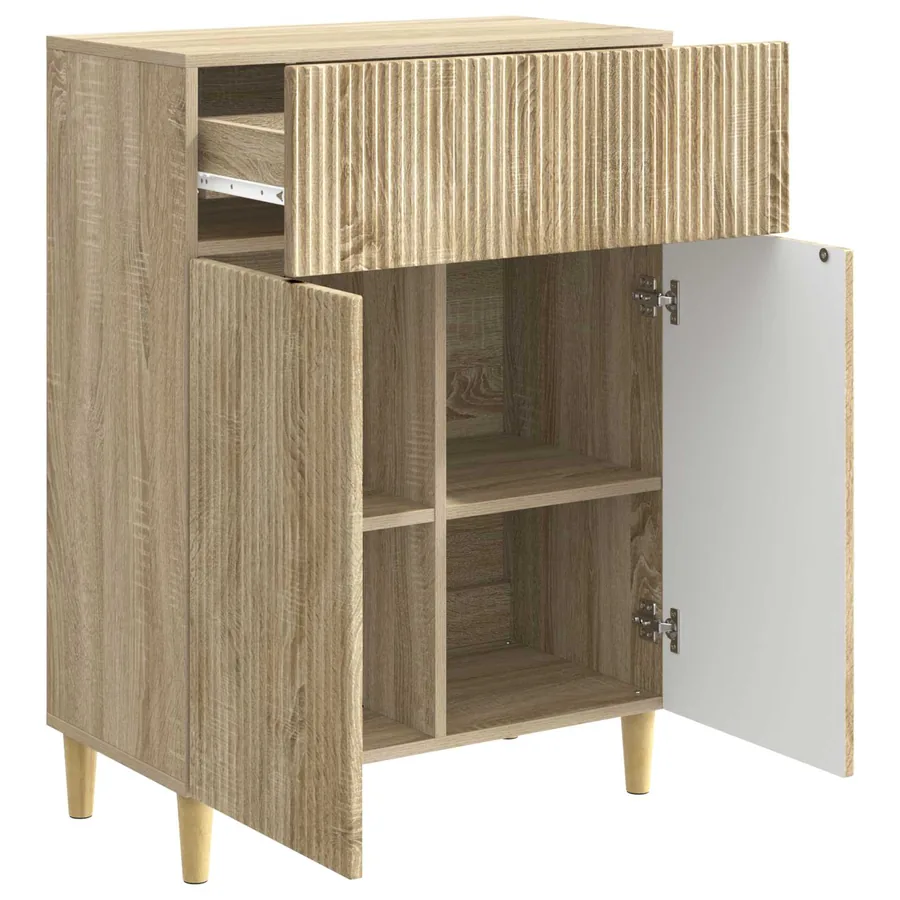 Buffet Chêne Sonoma 66 x 34,5 x 90 cm Bois d'ingénierie - 5
