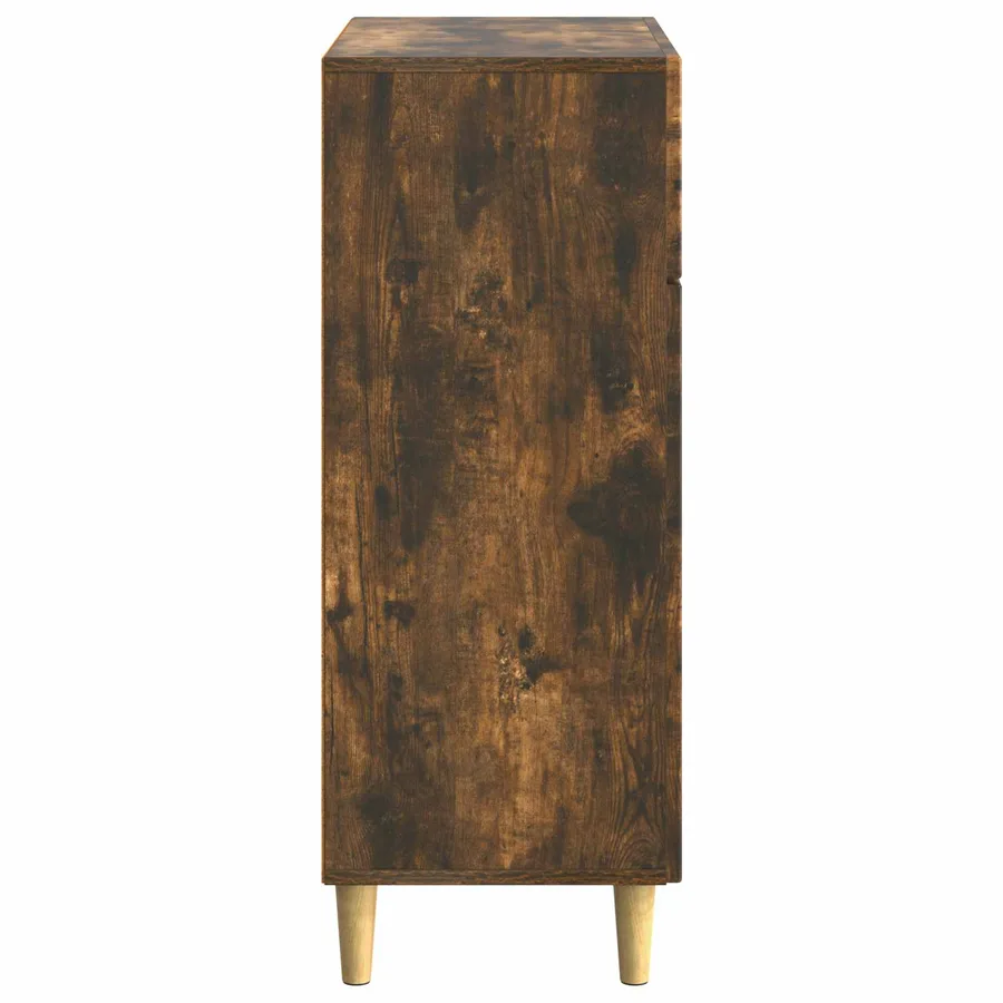 Buffet Chêne fumé 66 x 34,5 x 90 cm Bois d'ingénierie - 7