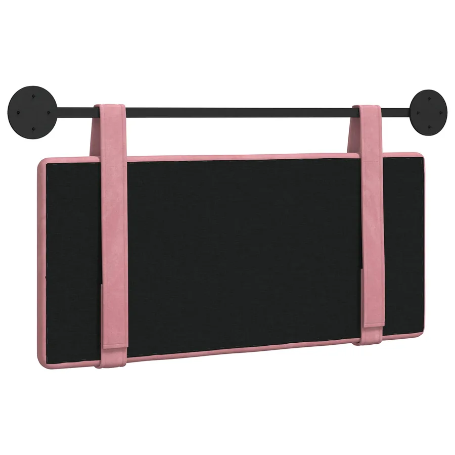 Tête de lit suspendue Rose Velours - 7