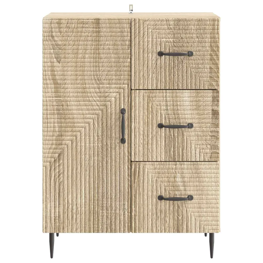 Buffet Chêne Sonoma 66 x 34,5 x 89,5 cm Bois d'ingénierie - 6
