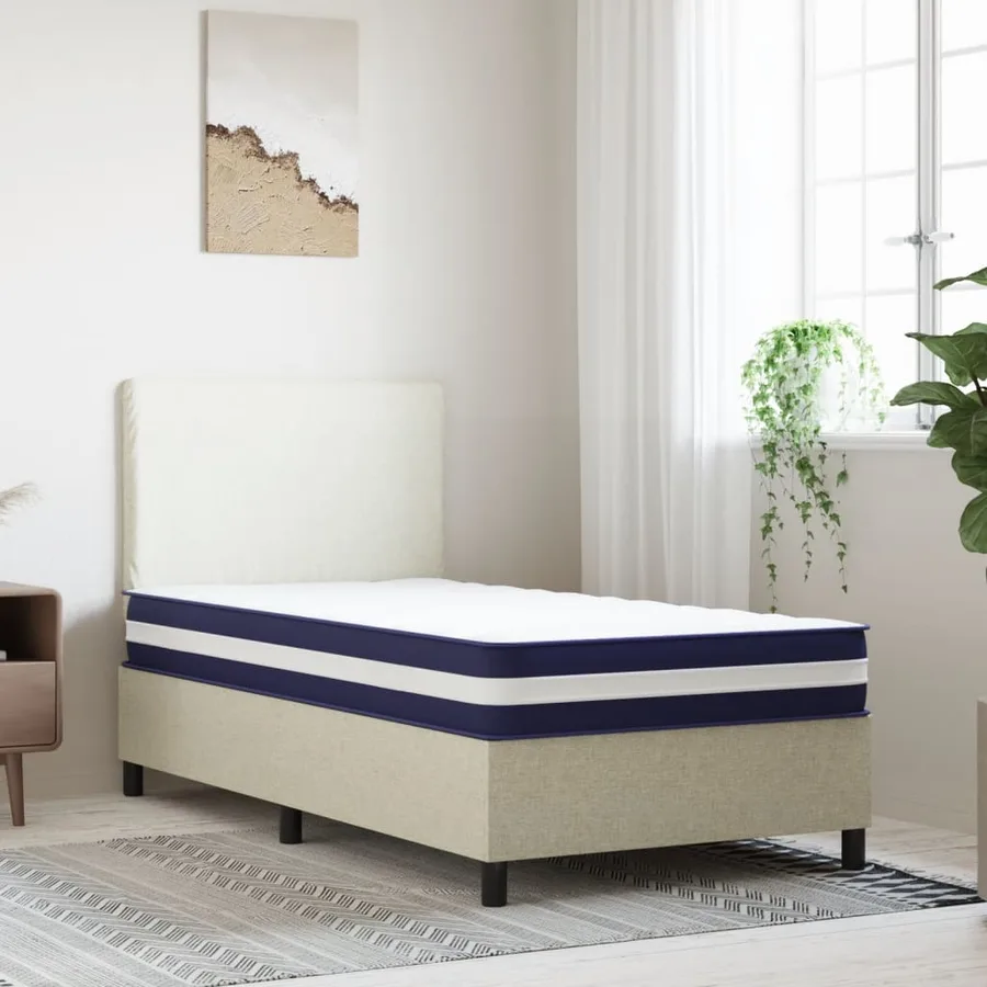 Matelas à ressorts ensachés dureté moyenne 70x200 cm - 2