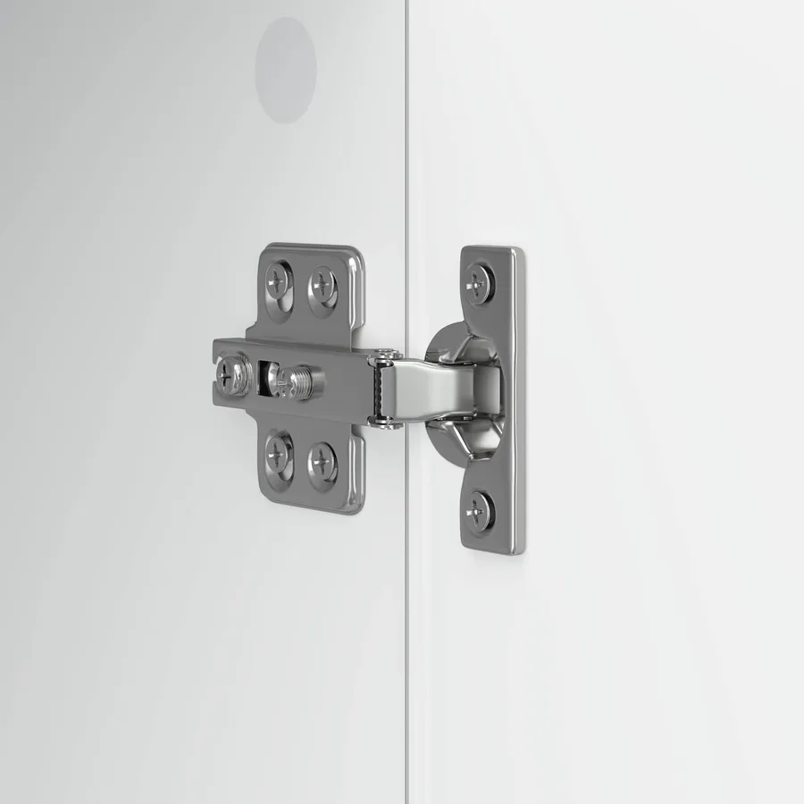 Meuble TV Blanc 102 x 34,5 x 50 cm Bois d'ingénierie - 9
