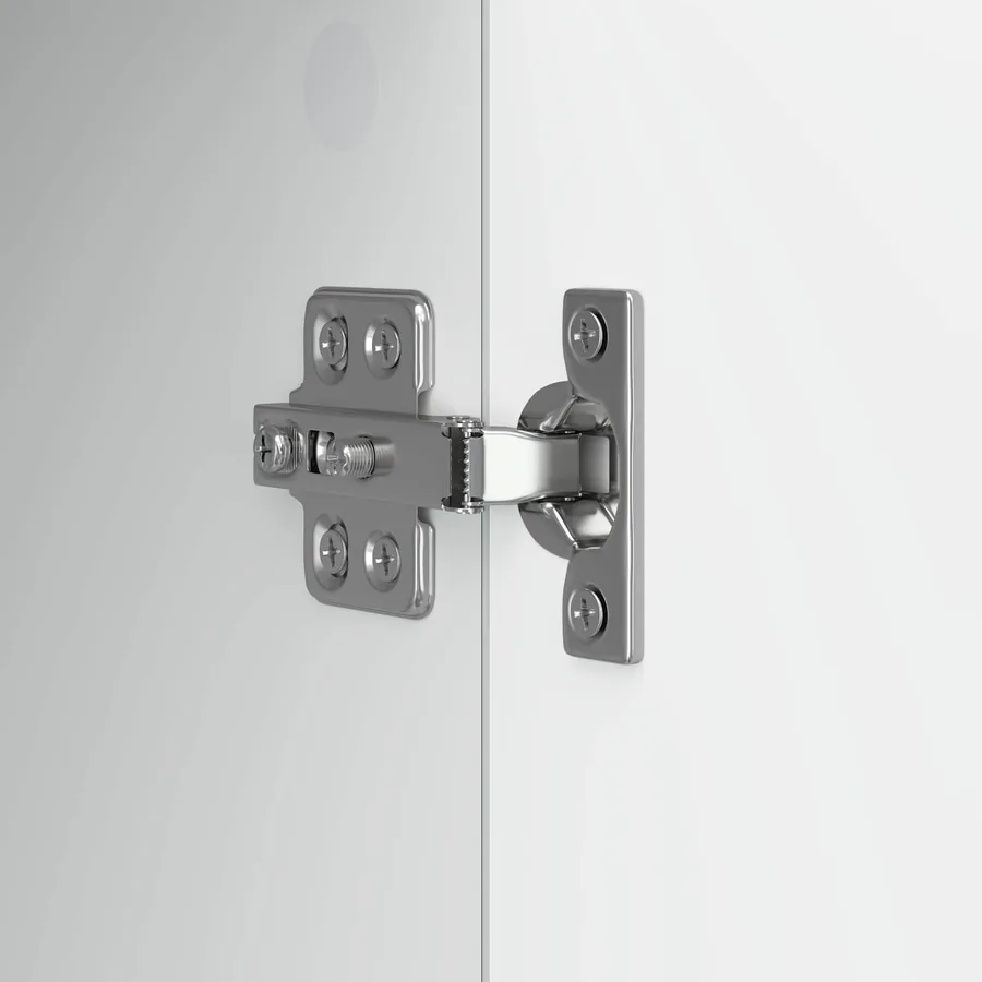 Meuble TV Blanc brillant 102 x 34,5 x 52 cm Bois d'ingénierie - 9