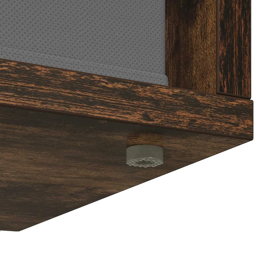 Basboard avec tiroir Chêne fumé 72 x 22,5 x 38 cm - 11