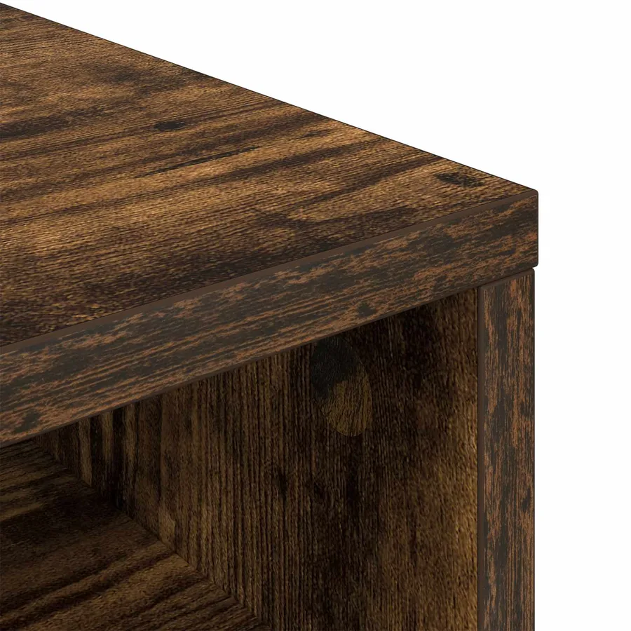 Basboard avec tiroir Chêne fumé 72 x 22,5 x 38 cm - 9