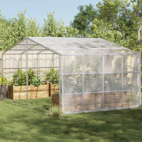 Couverture pour plantes Transparent 4 x 5 m PE