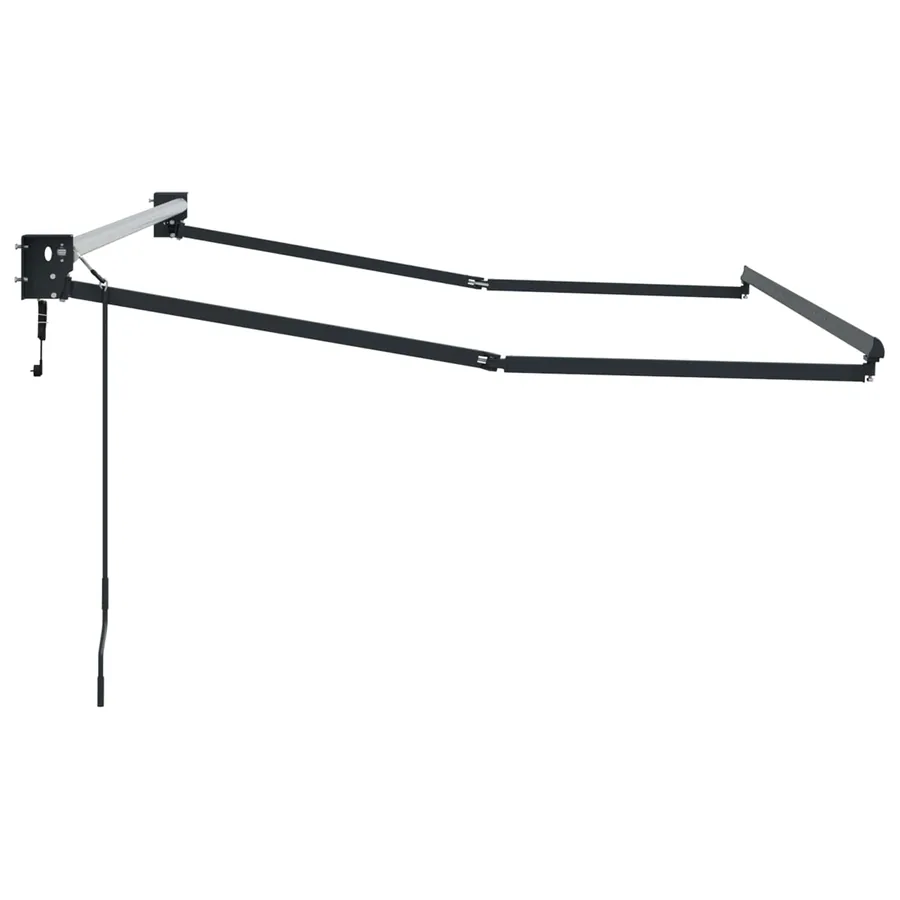Cadre de store rétractable électrique Anthracite 2,5 x 2 m - 4