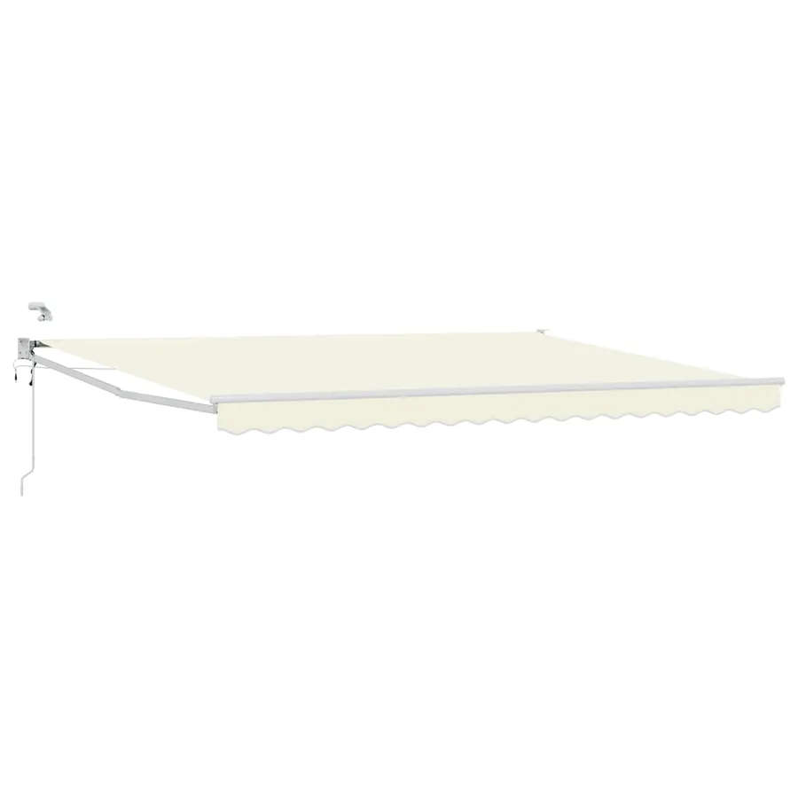 Auvent rétractable électrique Crème 5 x 3 m - 2