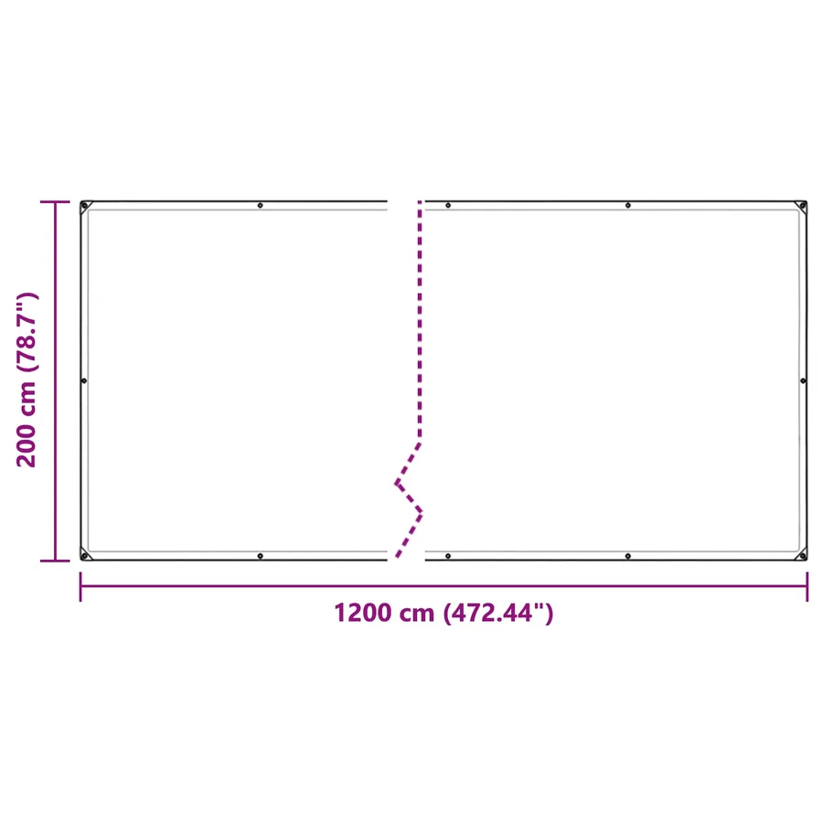 Couverture pour plantes Transparent 2 x 12 m PE - 10
