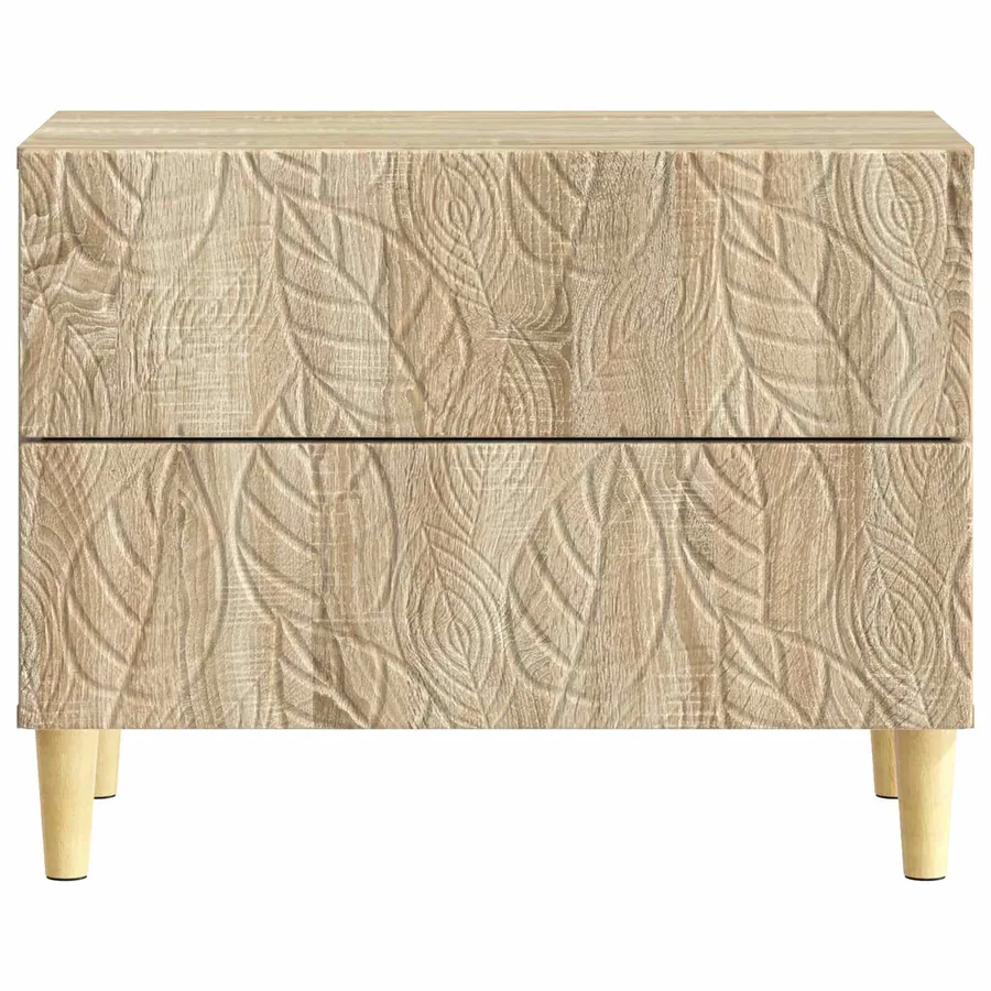 Table de chevet Chêne Sonoma 62 x 34,5 x 48 cm - 4