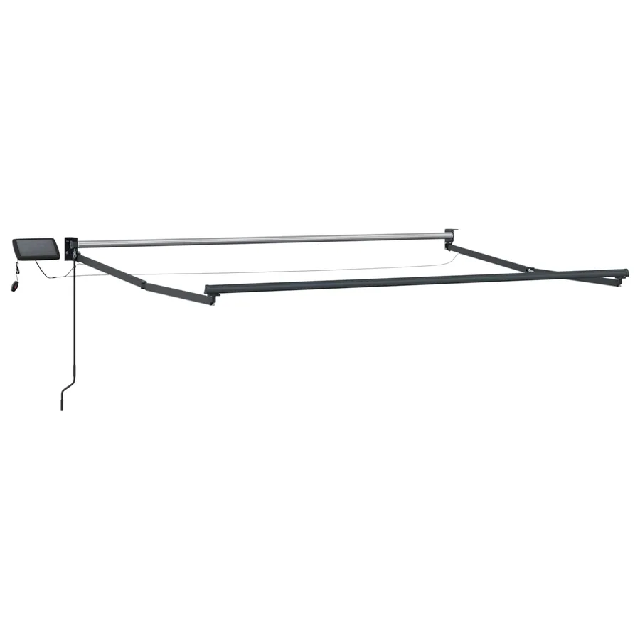 Cadre de store rétractable électrique Anthracite 3 x 2 m - 2