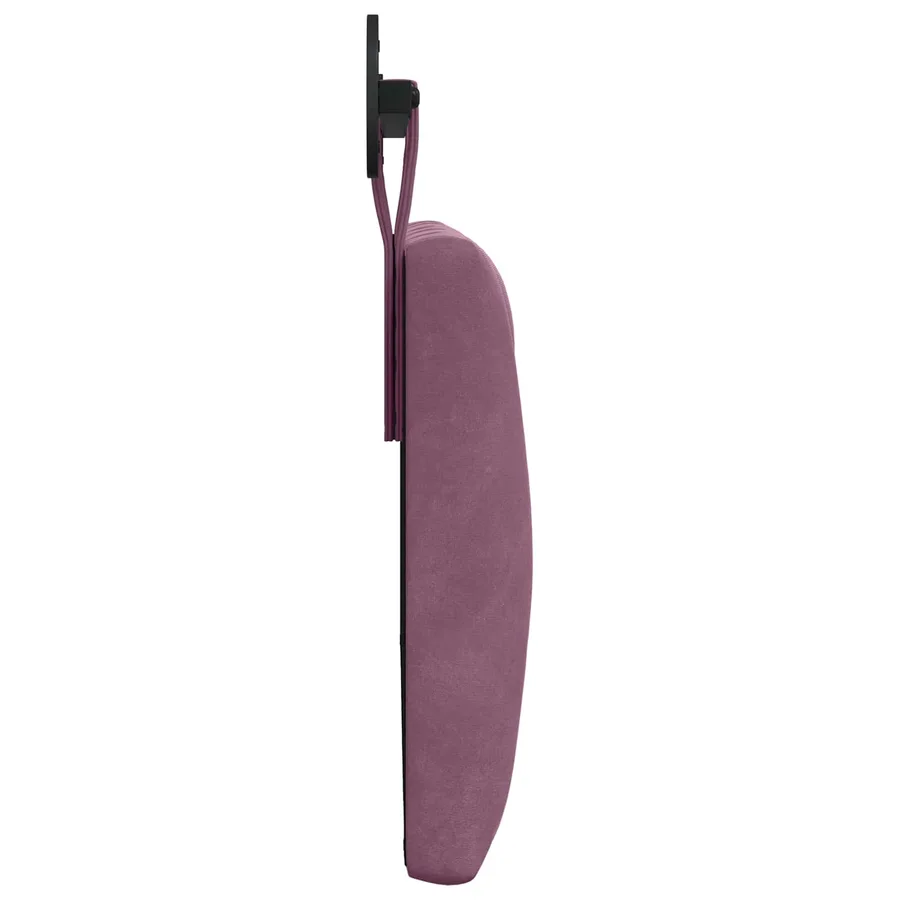 Tête de lit suspendue Avec lumière LED Pourpre Velours - 6