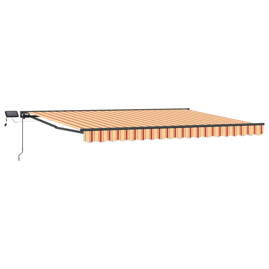 Cadre de store manuel avec LEDs 4,5 × 3 m - 2