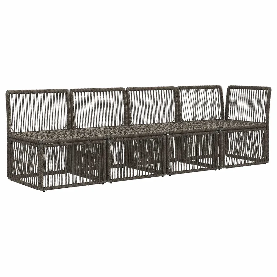 Canapé 4 places avec accoudoir gauche 4 pcs 4-Nombre de places - 3
