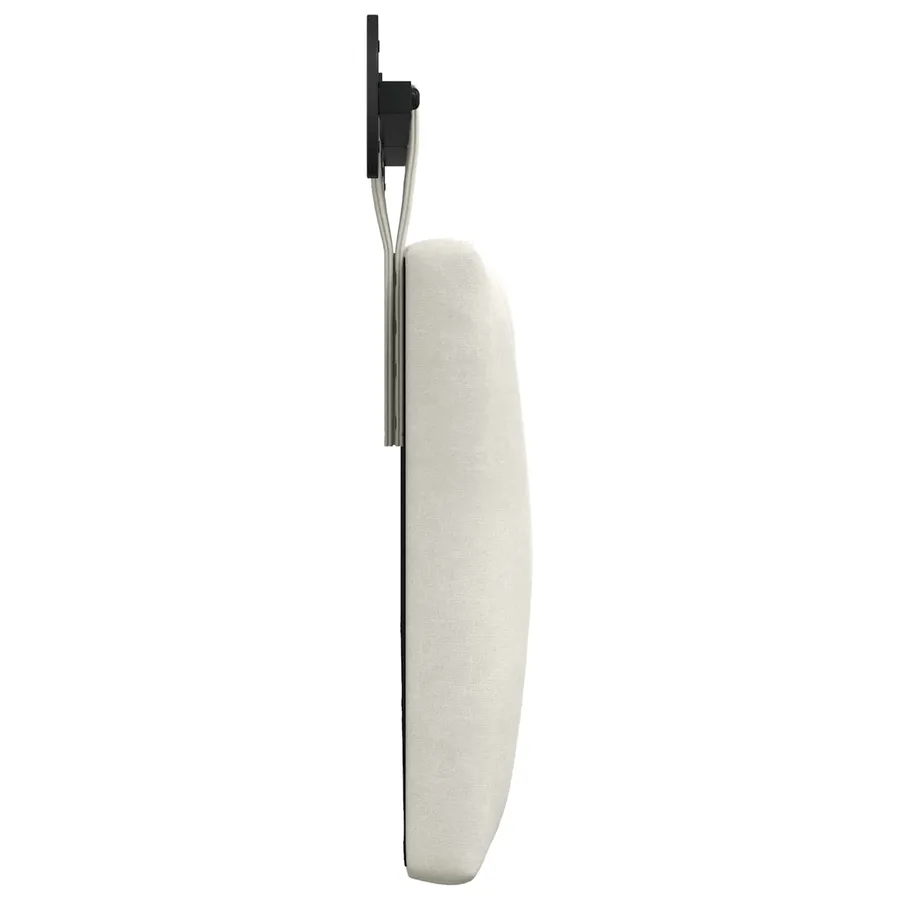 Tête de lit suspendue Avec lumière LED Crème Velours - 6