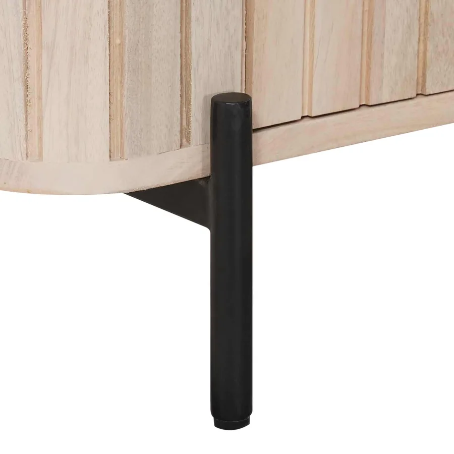 Meuble TV avec étagère avec stockage 105 x 30 x 45 cm - 10