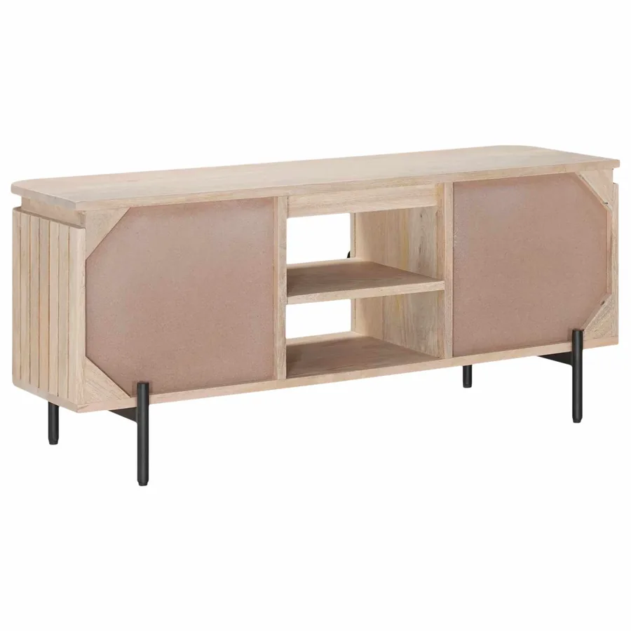 Meuble TV avec étagère avec stockage 105 x 30 x 45 cm - 7