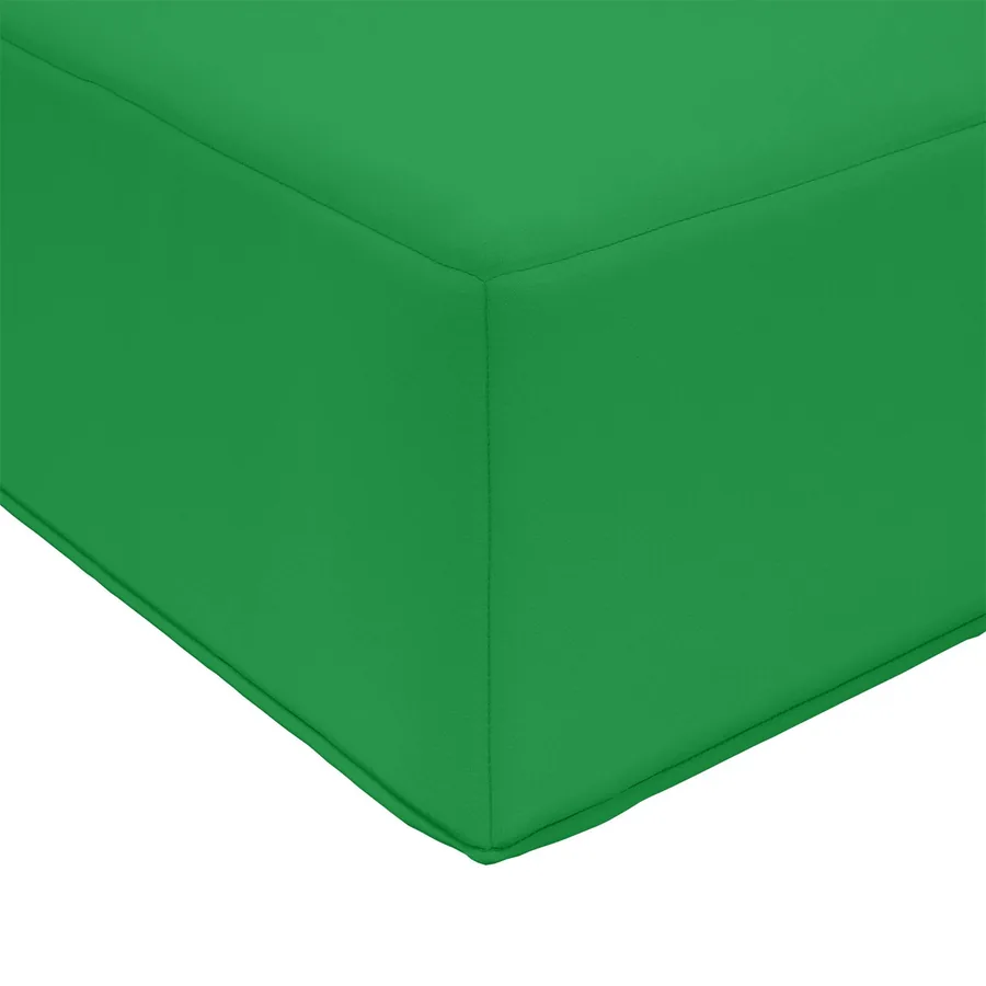 Coussin de canapé d'extérieur Vert 60 x 60 x 8 cm Polyester - 6