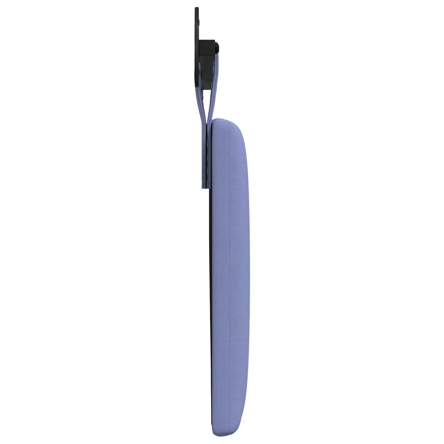 Tête de lit suspendue Bleu denim Tissu - 6