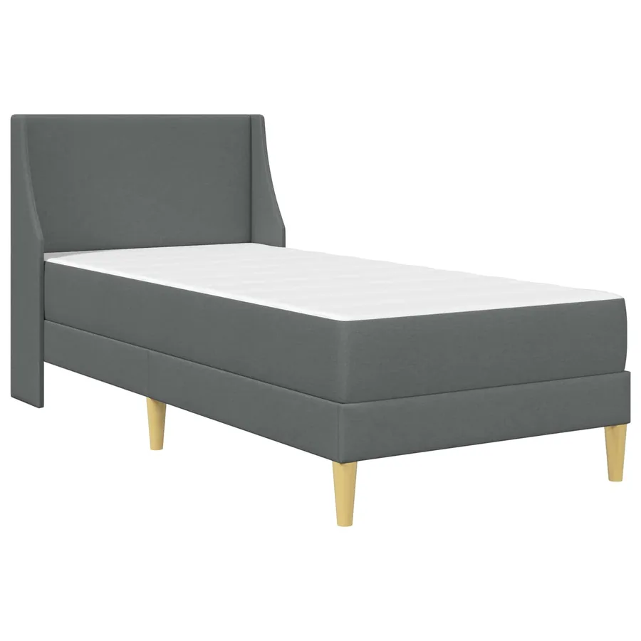 Cadre de lit avec matelas avec tête de lit Polyester - 3