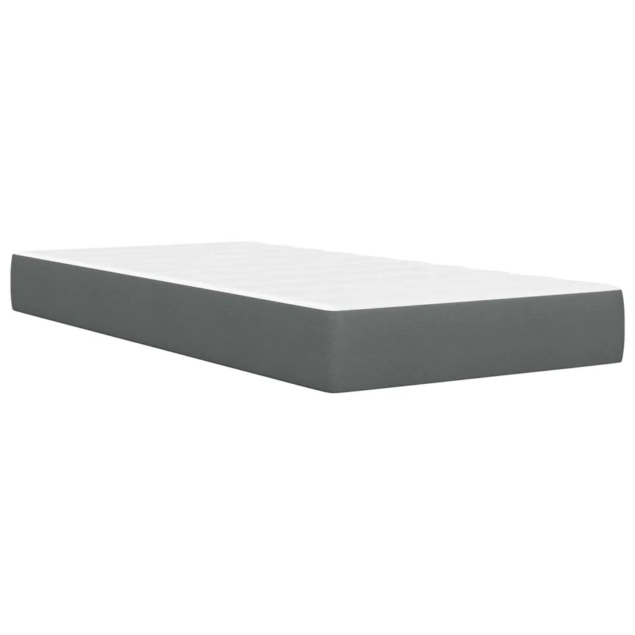 Cadre de lit avec matelas avec tête de lit Polyester - 5