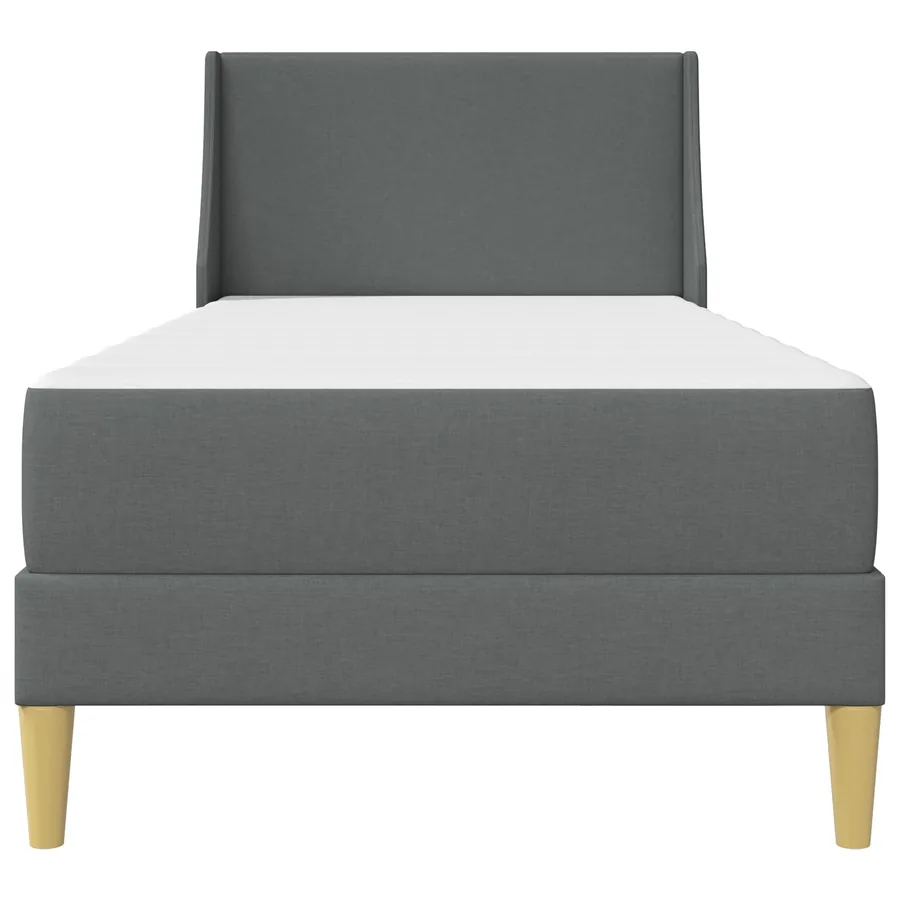 Cadre de lit avec matelas avec tête de lit Polyester - 6