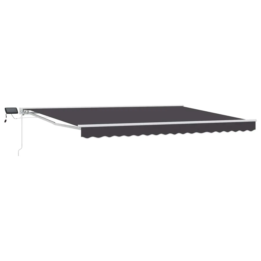 Cadre de store manuel avec LEDs 4,5 × 3 m - 2