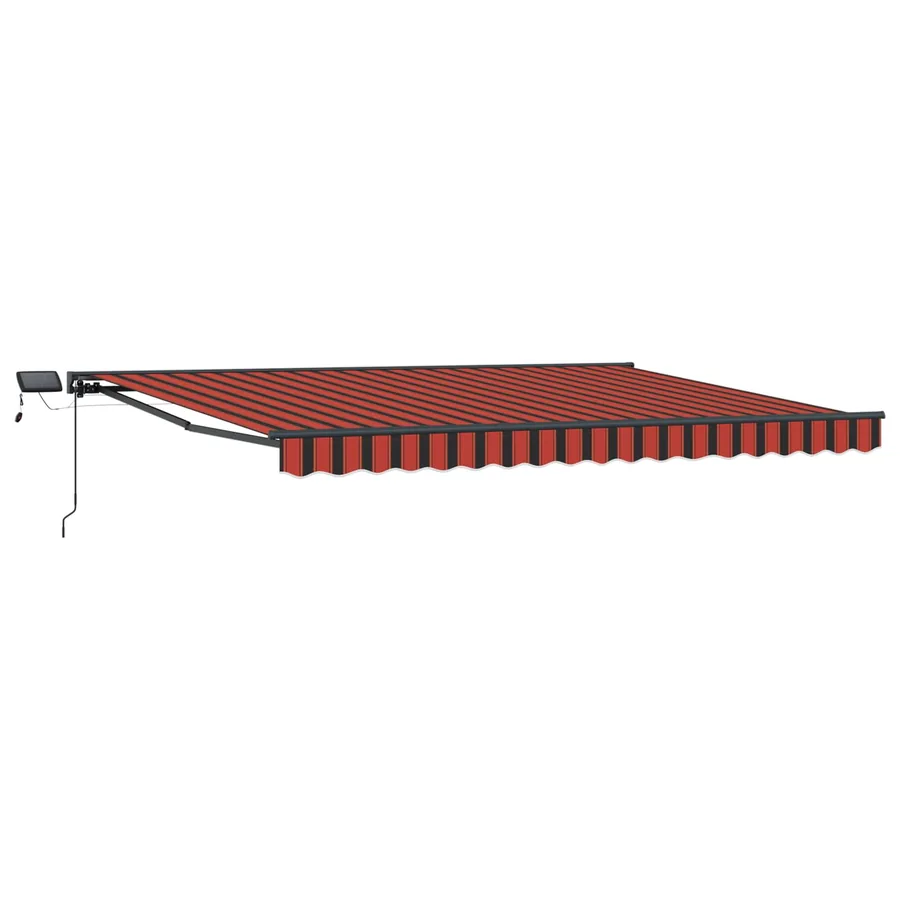 Cadre de store manuel avec LEDs 4,5 × 3,5 m - 2