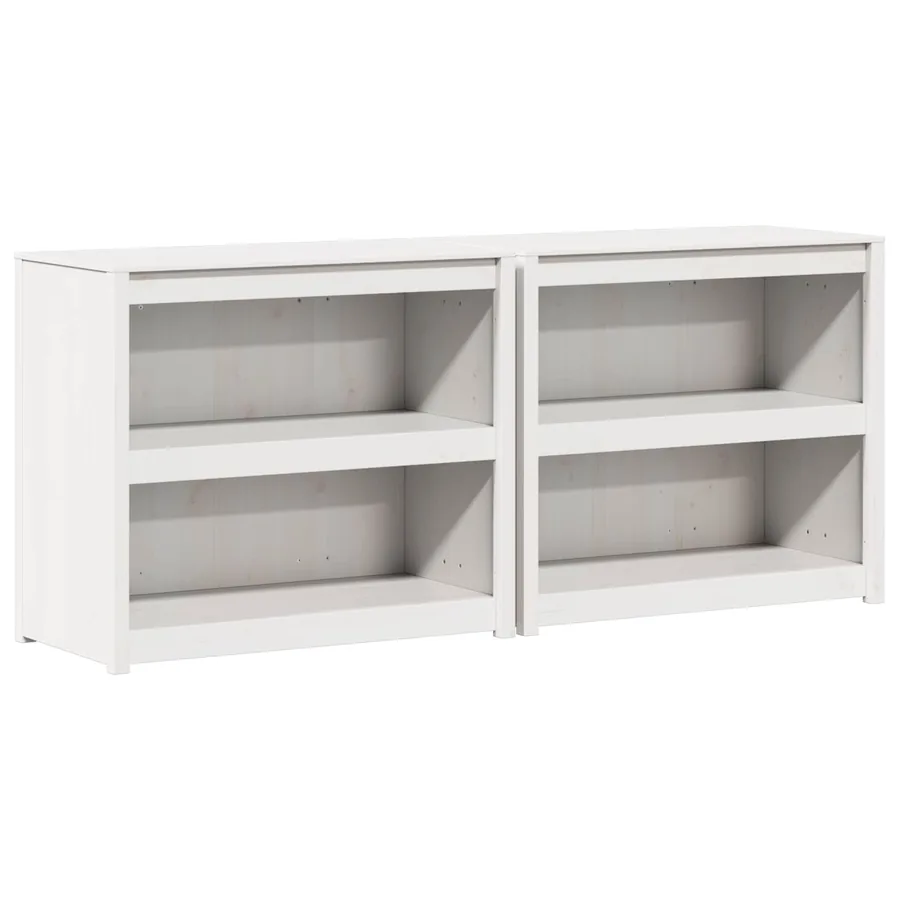 Meuble de cuisine d'extérieur MEPPEL 2 pcs Blanc - 2