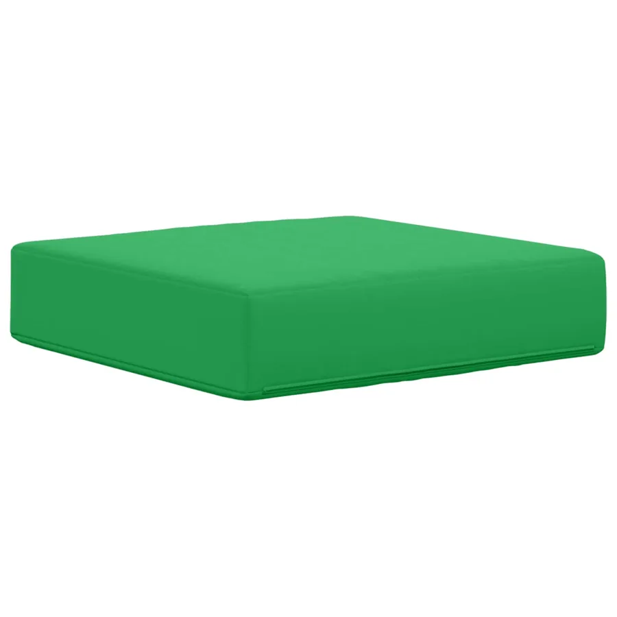 Coussin de Siège d'Extérieur Vert 40 x 40 x 8 cm - 5