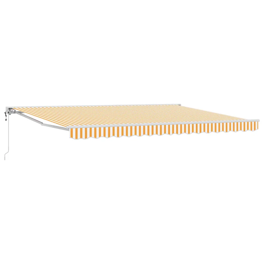 Auvent rétractable électrique Orange 5 x 3 m - 2