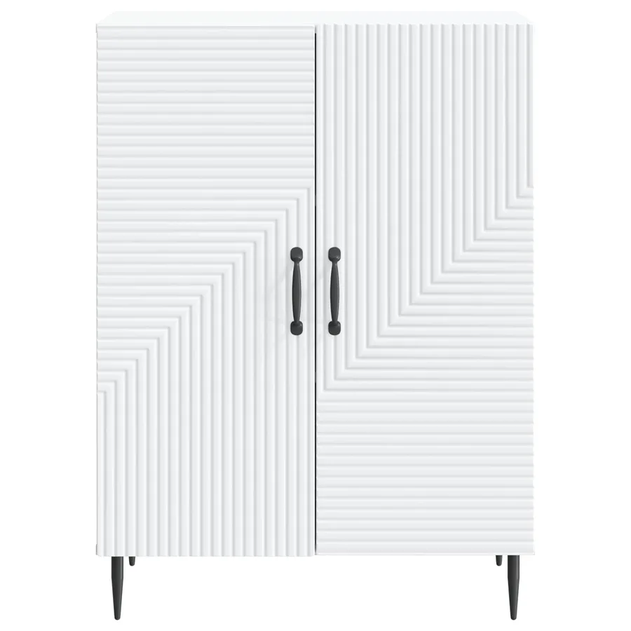 Buffet Blanc 66 x 34,5 x 89,5 cm Bois d'ingénierie - 6