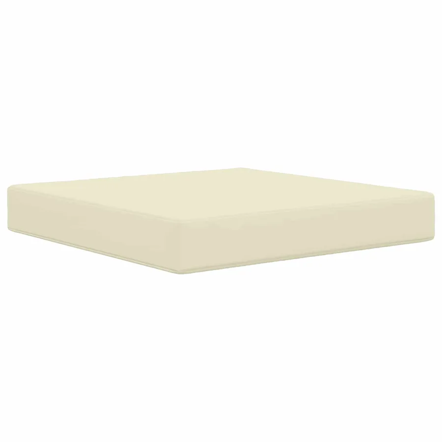 Coussin de canapé d'extérieur 3 pcs Crème Polyester - 4
