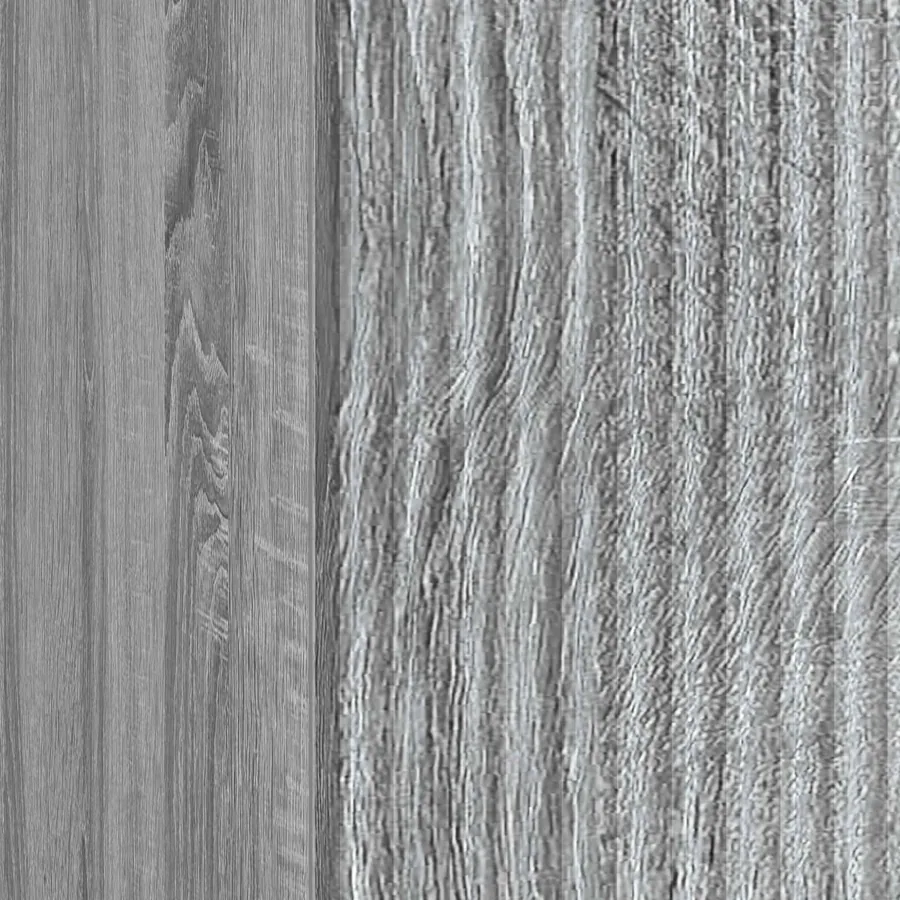 Cabinet de chevet 2 pcs Sonoma gris 43 x 34,5 x 50 cm - 10