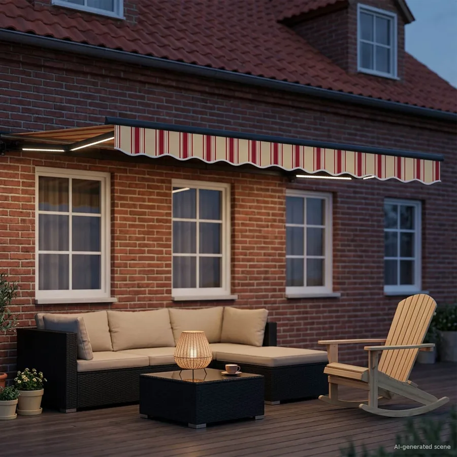 Auvent rétractable électrique 3,5 x 2 m - 3
