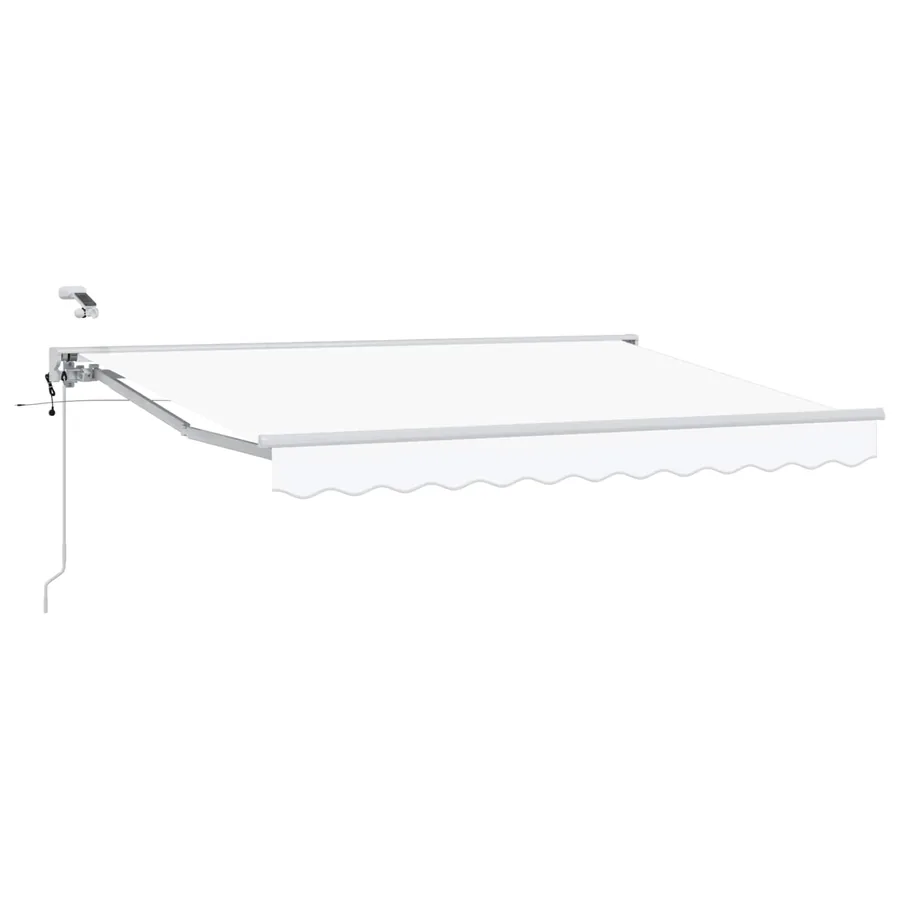 Auvent rétractable électrique Blanc 3 x 2,5 m - 2