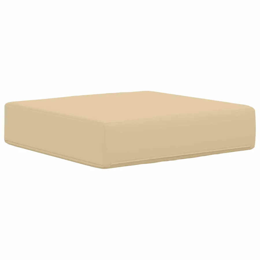 Coussin de Siège d'Extérieur Beige 40 x 40 x 8 cm - 5
