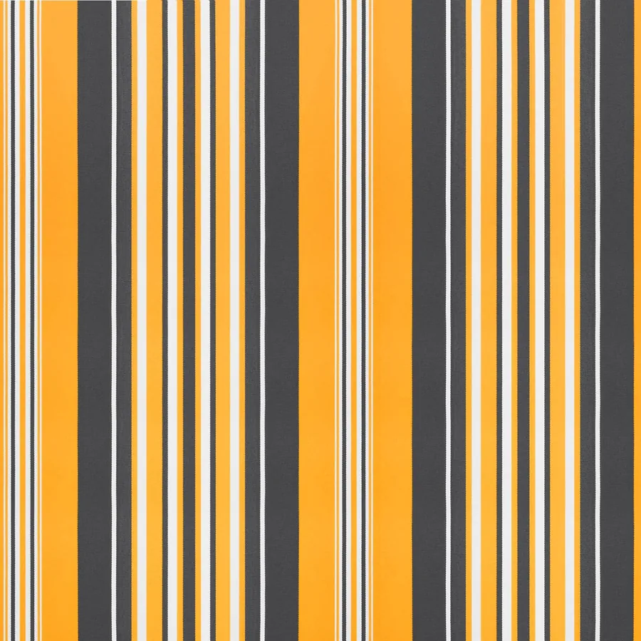 Auvent rétractable électrique Jaune, Gris et Blanc 4,5 × 3 m - 14