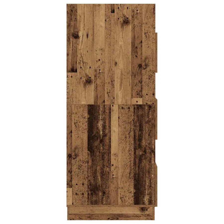 Armoire à Laver avec stockage Bois ancien Bois d'ingénierie - 7