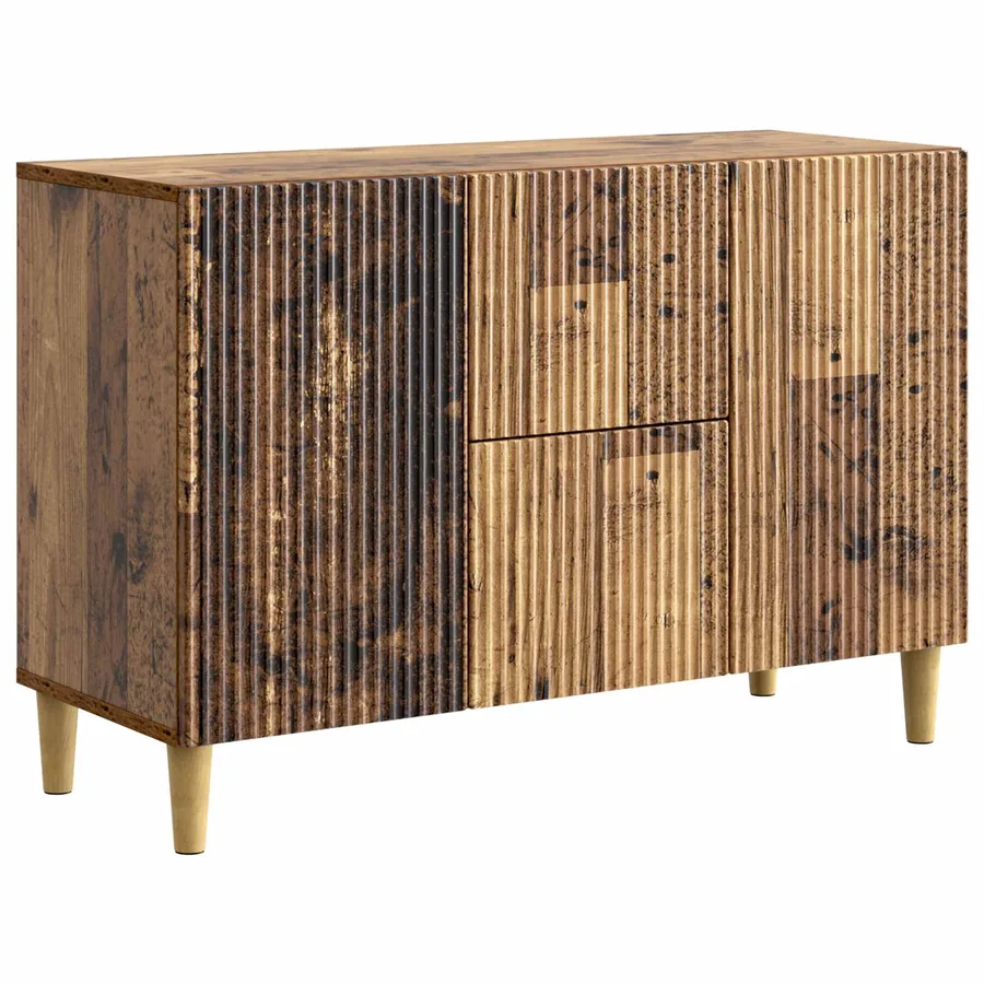 Buffet Bois ancien 89 x 34,5 x 60 cm Bois d'ingénierie - 2