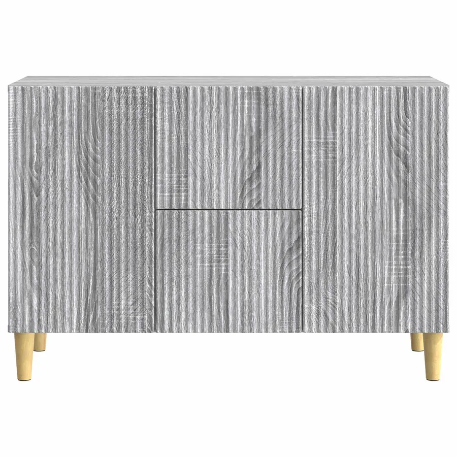 Buffet Sonoma gris 89 x 34,5 x 60 cm Bois d'ingénierie - 6