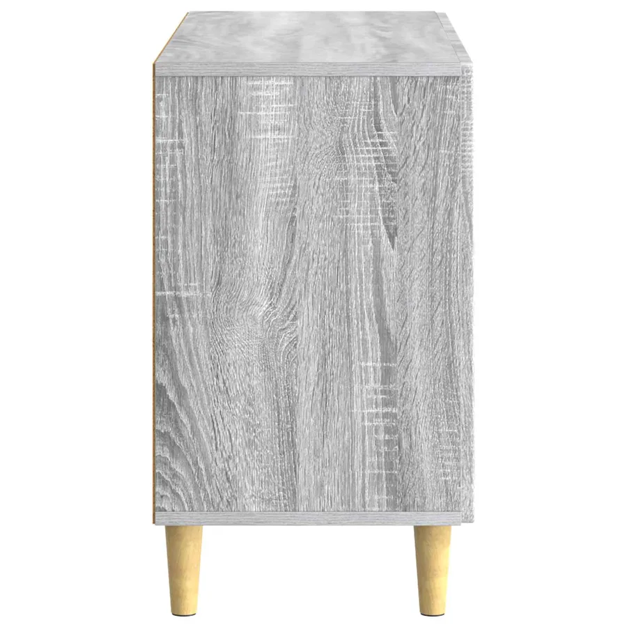 Buffet Sonoma gris 89 x 34,5 x 60 cm Bois d'ingénierie - 7