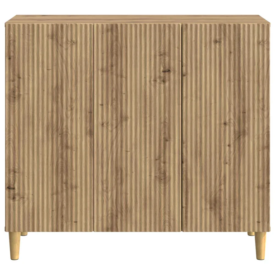Buffet Chêne artisanal 89 x 34,5 x 80 cm Bois d'ingénierie - 6