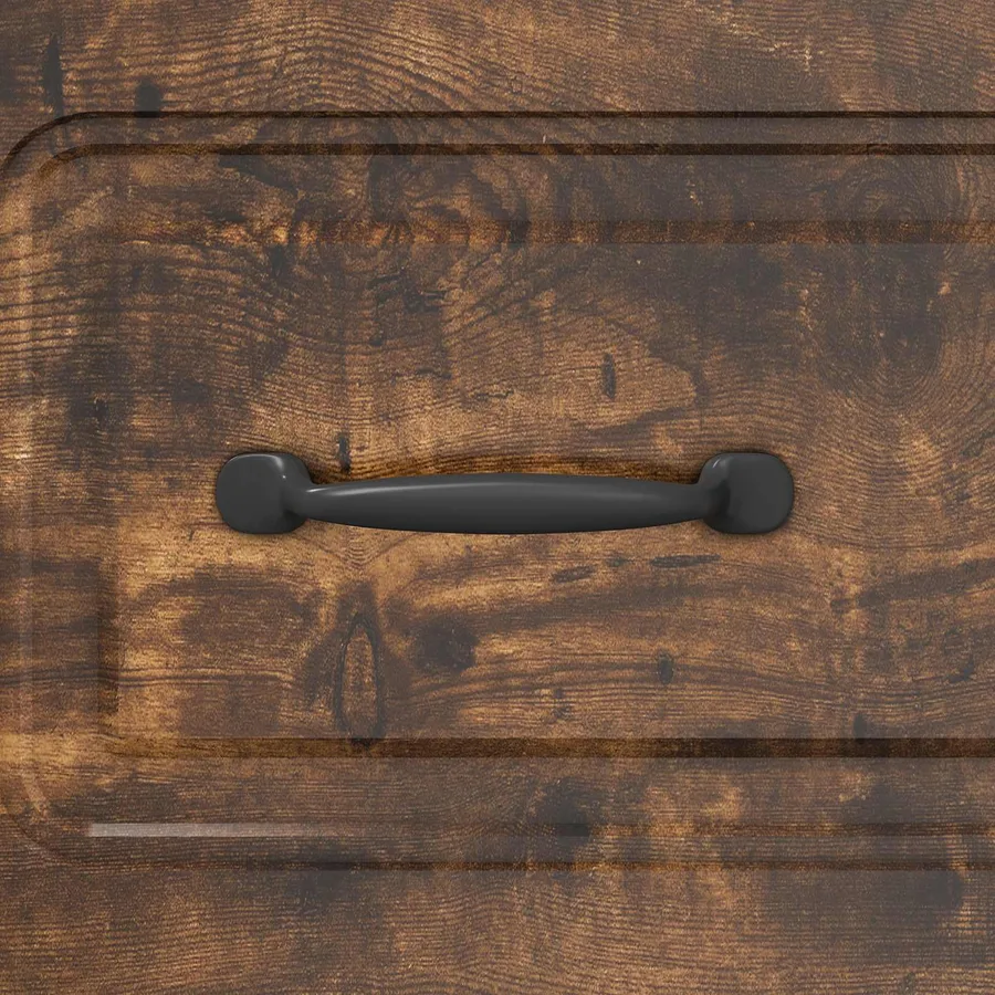 Armoire à tiroirs Chêne fumé 66 x 34,5 x 87 cm - 9