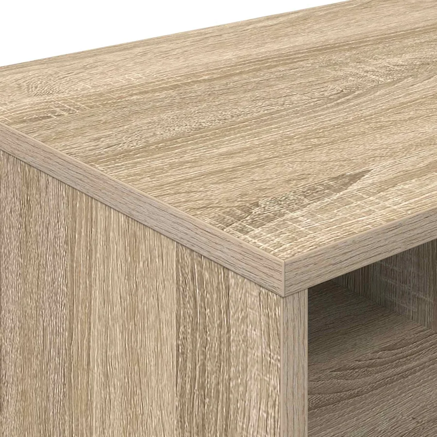 Armoire de rangement pour lit mezzanine 2 pc Chêne Sonoma - 8