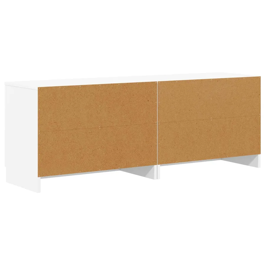 Armoire de rangement pour lit mezzanine 2 pc Blanc - 7